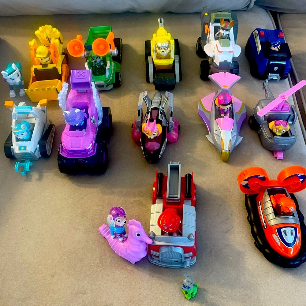 Paw Patrol toys worth almost $300